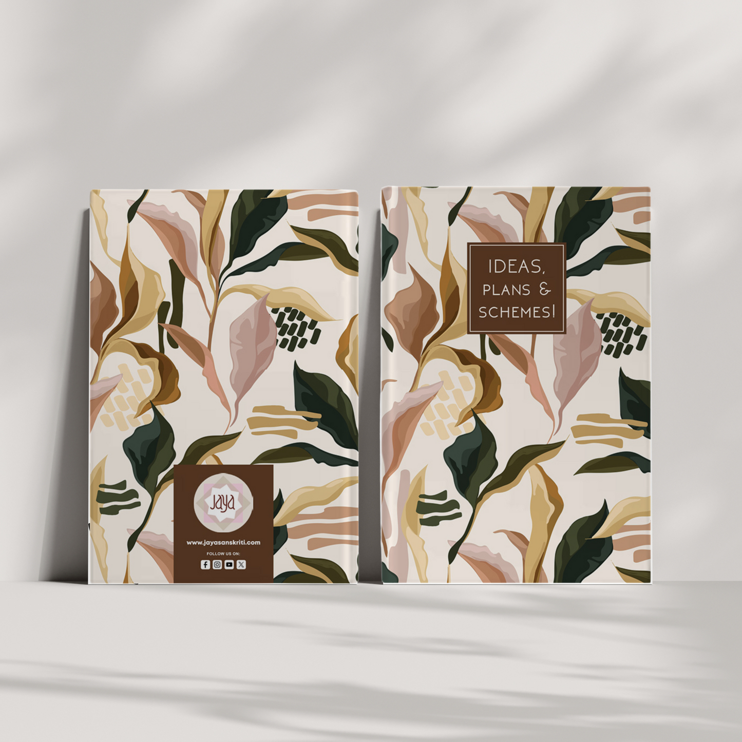 Ideas, Plans & Schemes | Hardcover notebook