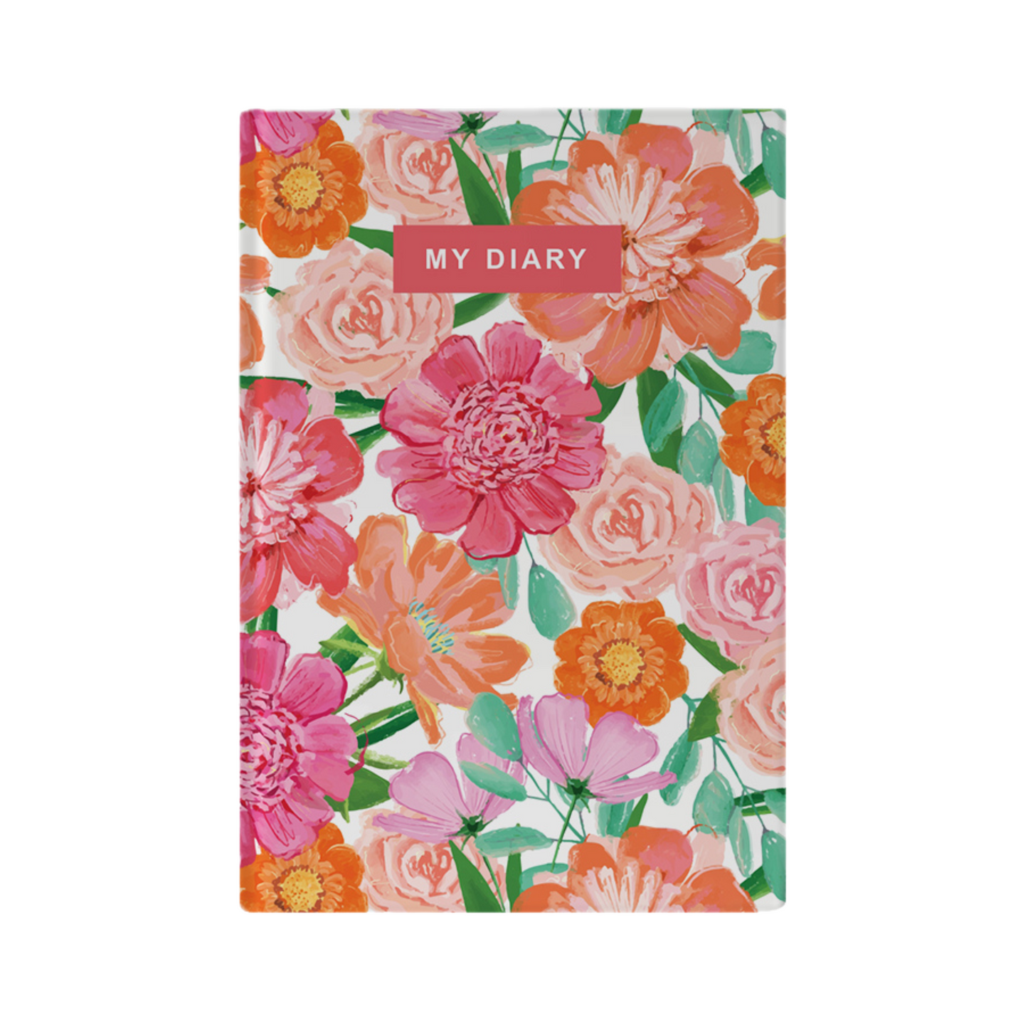 Elegant Flora | Hardcover notebook