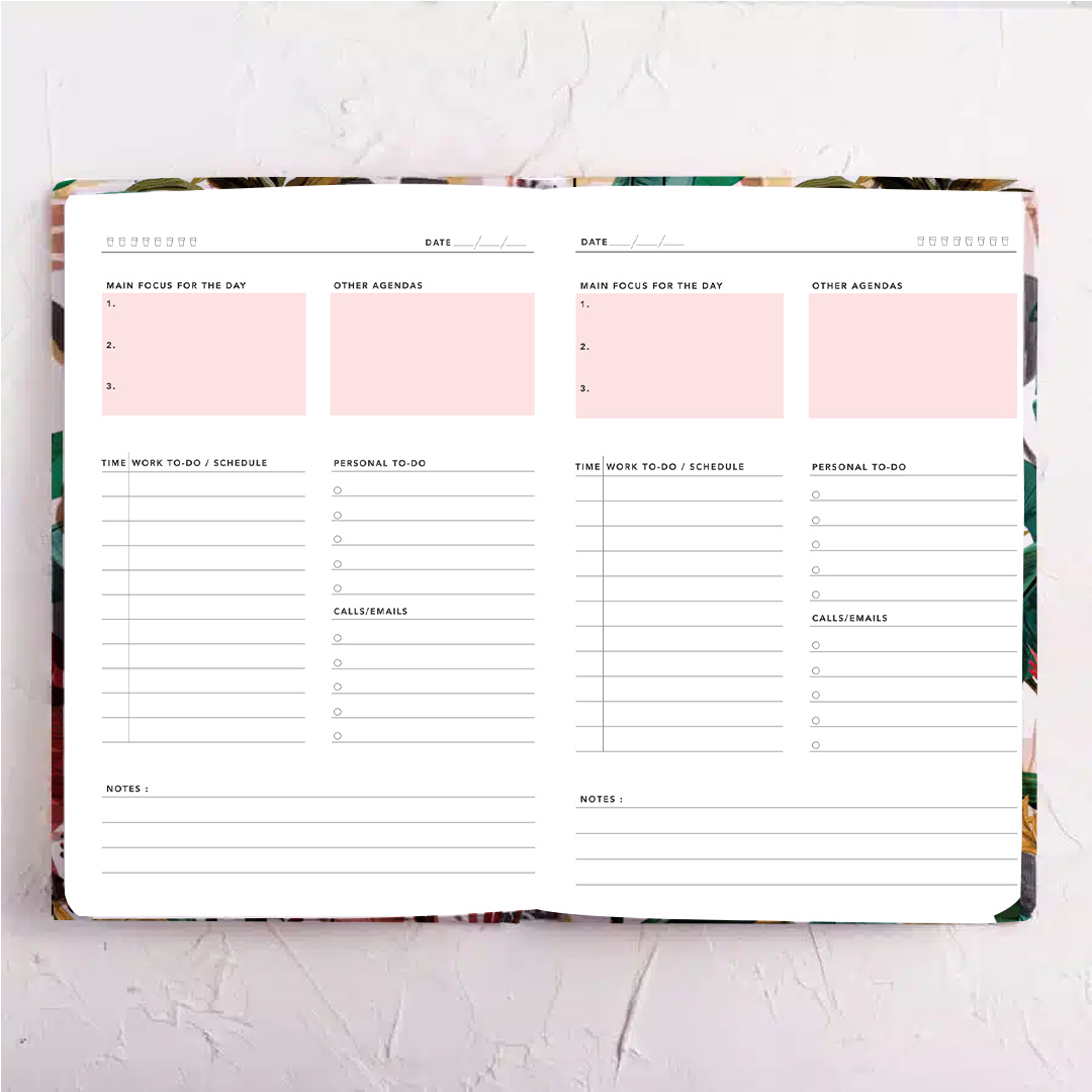 Start Fresh | Undated planner