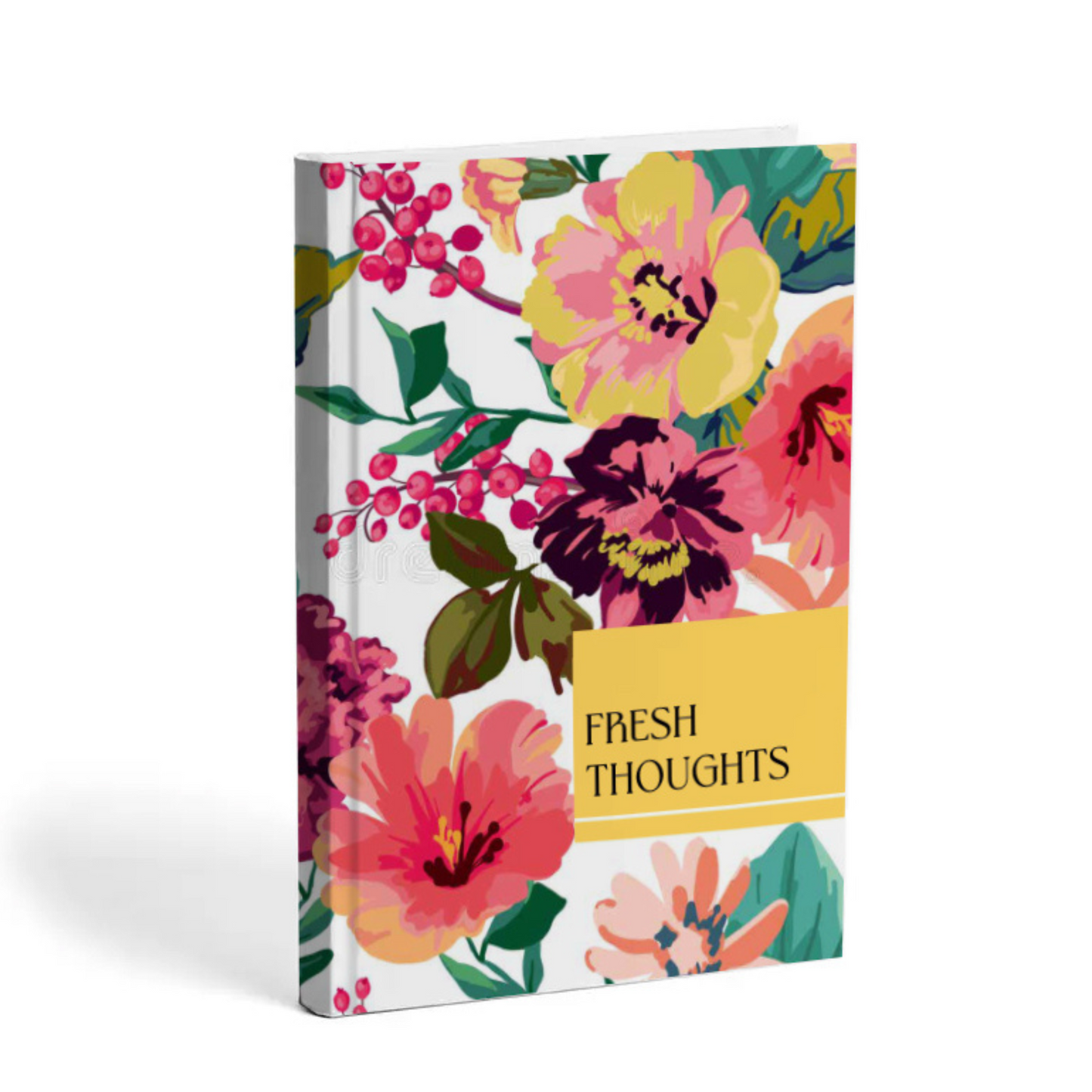 Fresh Thoughts | Hardcover notebook