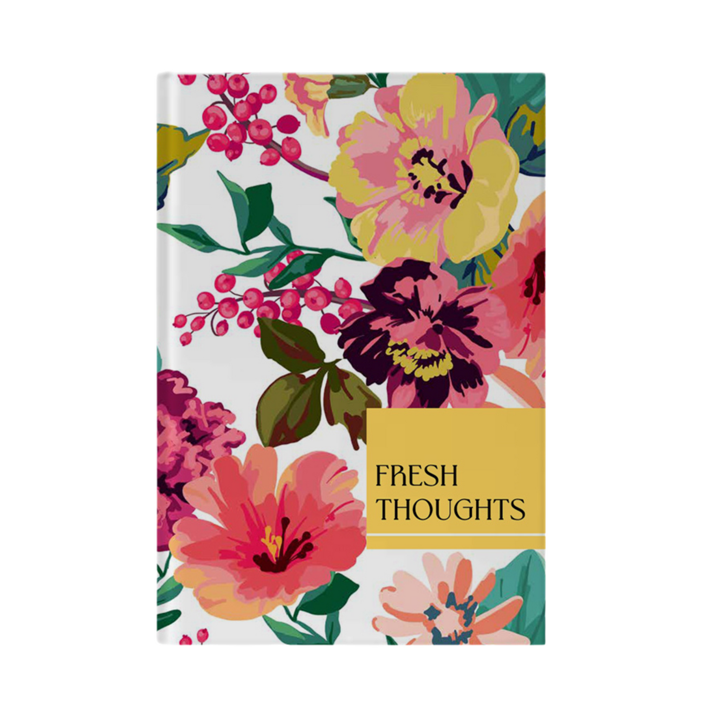 Fresh Thoughts | Hardcover notebook