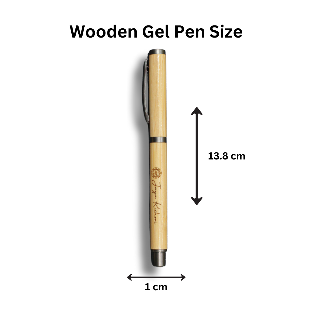 Set of 3 Wooden Gel Pens