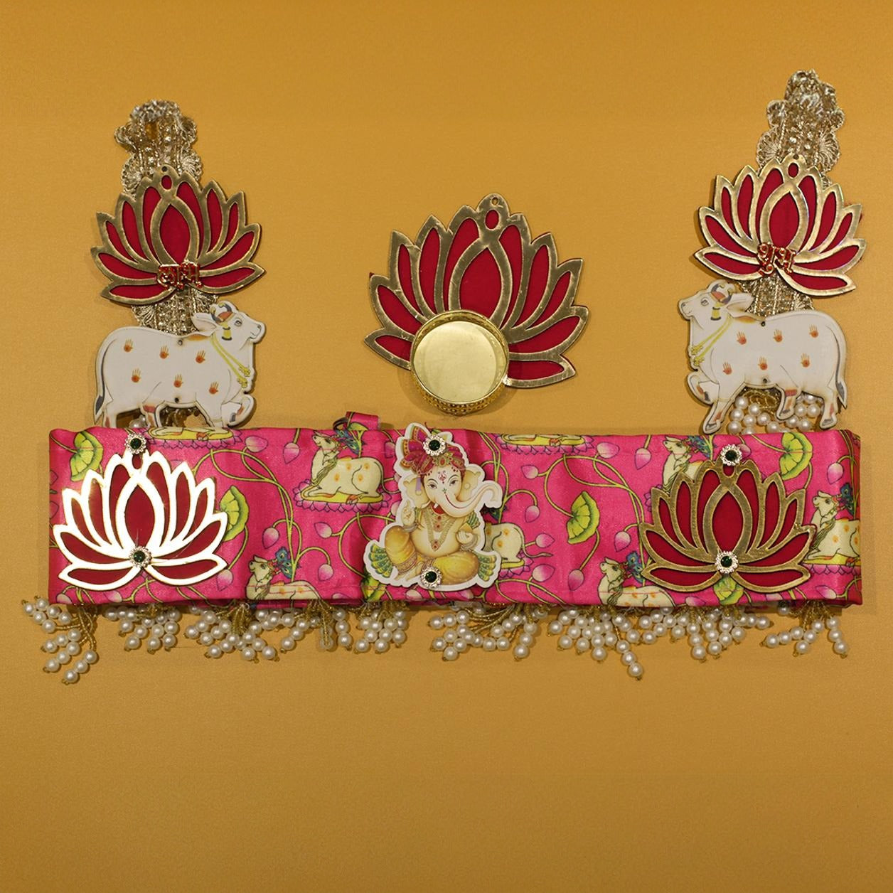 Premium Diwali Puja Kit | Complete Pooja Samagri Set with 40 Decorative Items, Incense, and Essentials