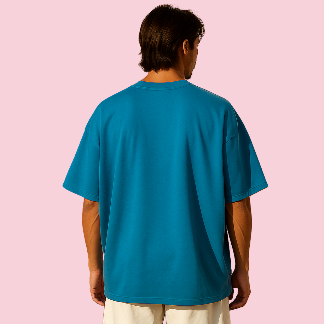 ‘Listen, Think, Imbibe’ Teal T-Shirt
