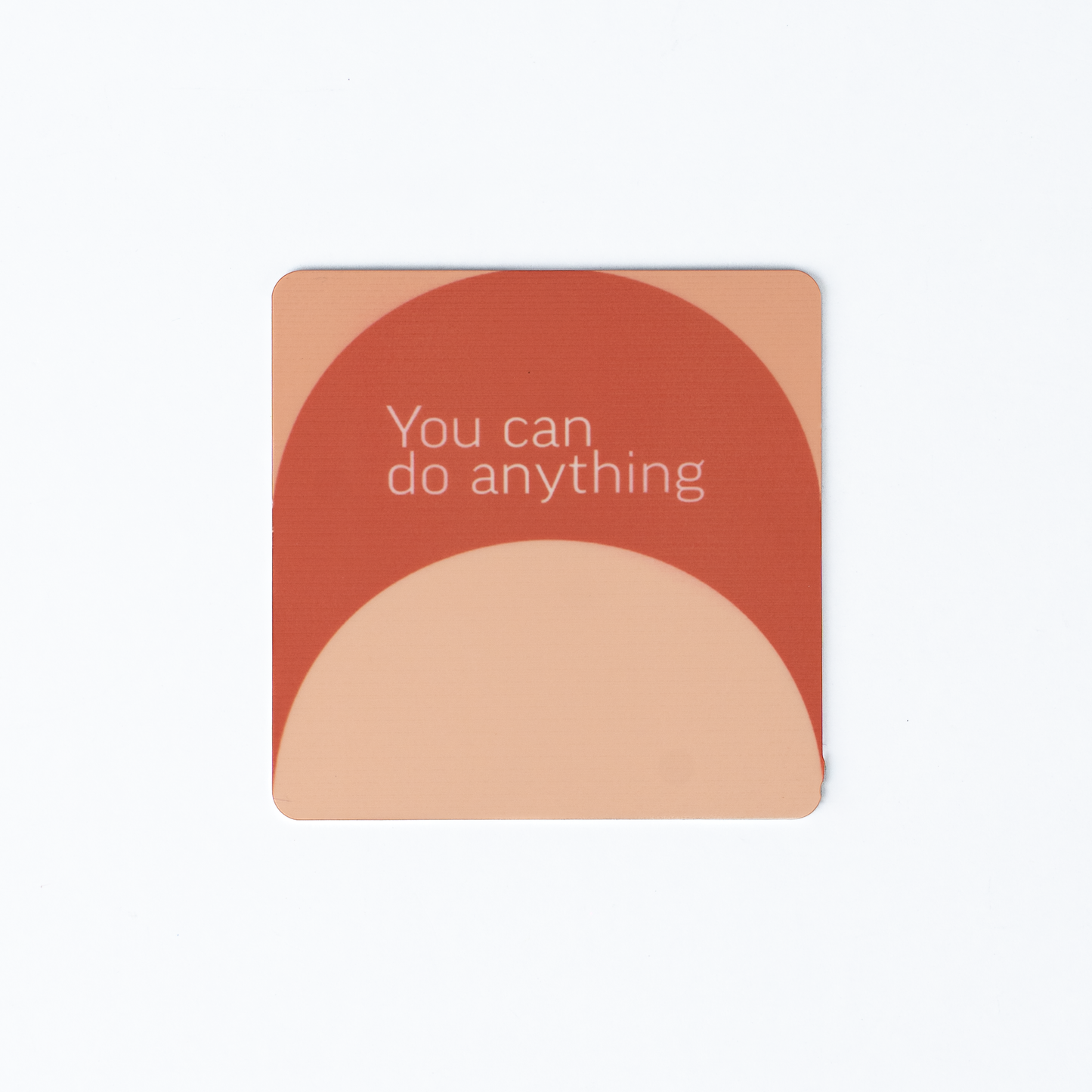 Motivational Metal Fridge Magnet