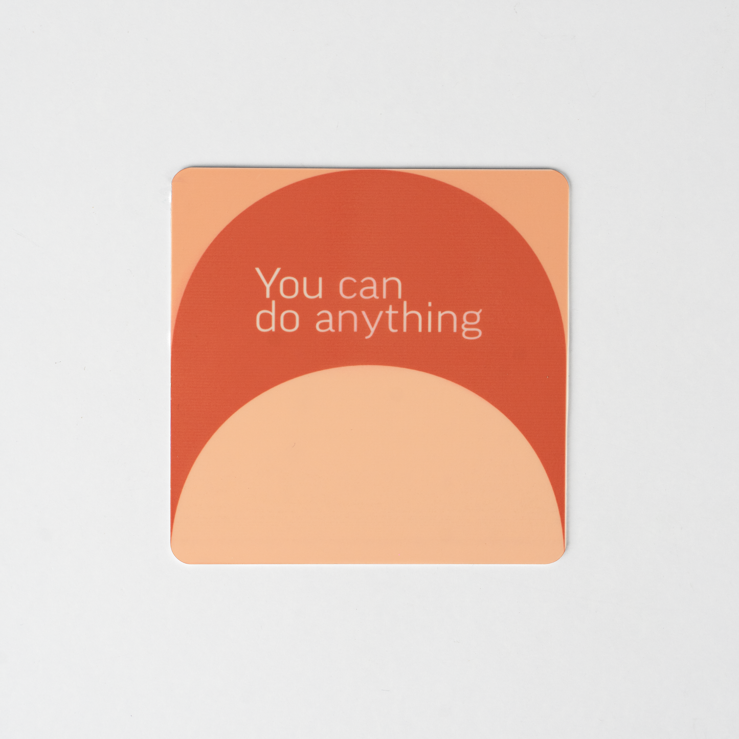 Motivational Metal Coasters Set of 6