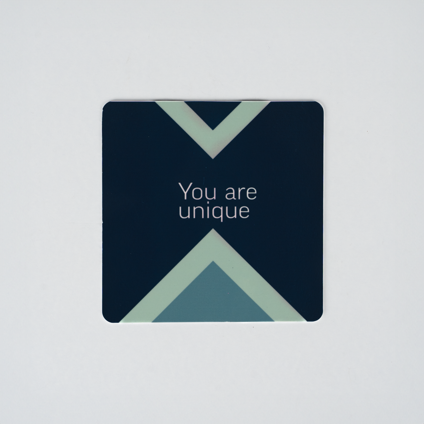 Motivational Metal Coasters Set of 6