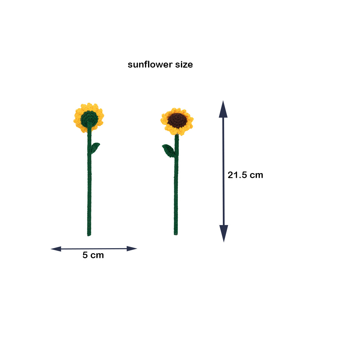 Handcrafted Macrame Sunflower