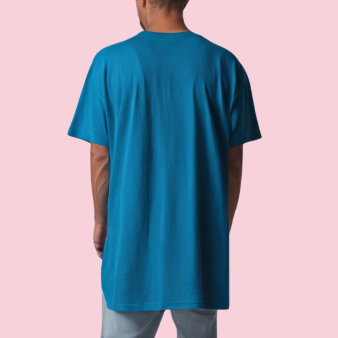 ‘Listen, Think, Imbibe’ Teal T-Shirt