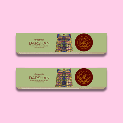 Darshan – Man Mandir & Floral Blend Incense Sticks
