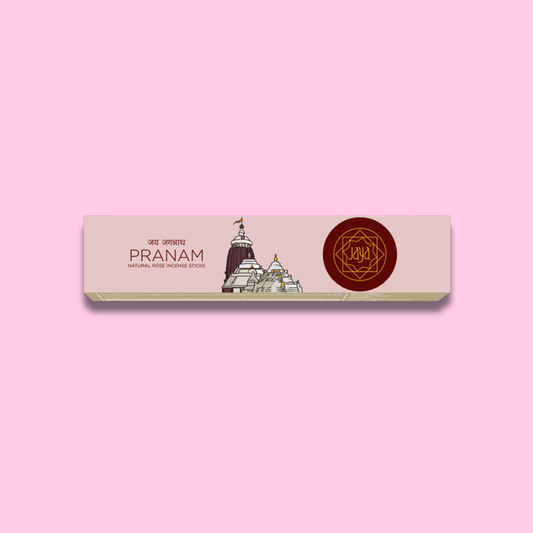 Pranam – Natural Rose Incense Sticks
