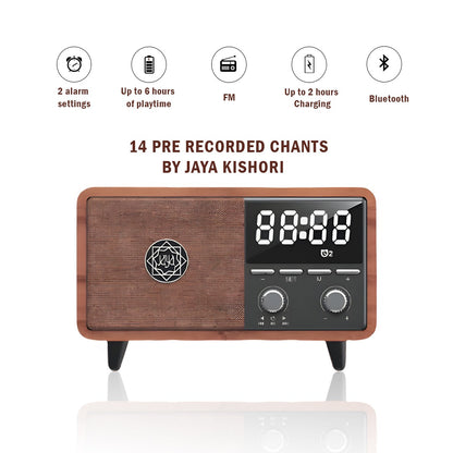 Bhakti Beat Bluetooth Speaker with 14 Pre-Recorded Chants by Jaya Kishori